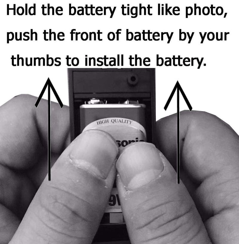 LampVPath (Pack of 2 9v Battery Holder, 9 Volt Battery Holder with Switch, 9v Battery Case with Switch - Image 5